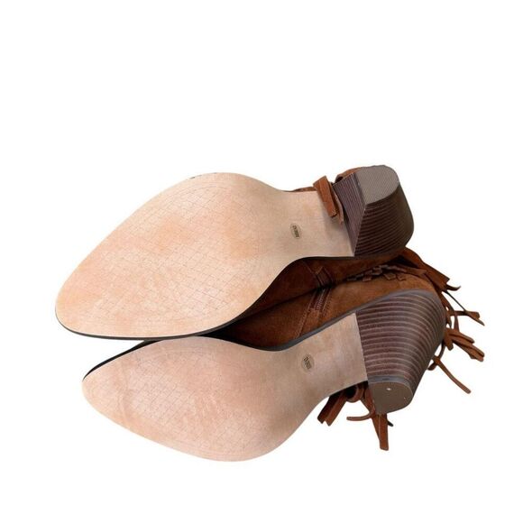 Jessica Simpson Women's Jewles Cinnamon Fringe Western Boots size 10M NWOB - Picture 7 of 8